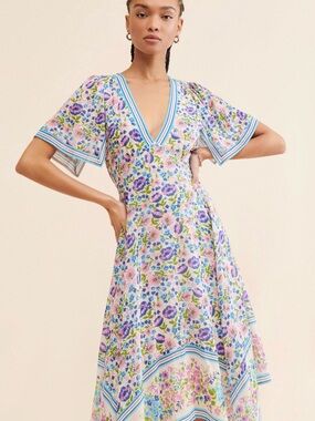 Spell Lily Impala Handkerchief Midi Dress